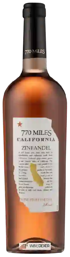 Winery 770 Miles - Zinfandel Rosé Winery 770 Miles - Zinfandel Rosé