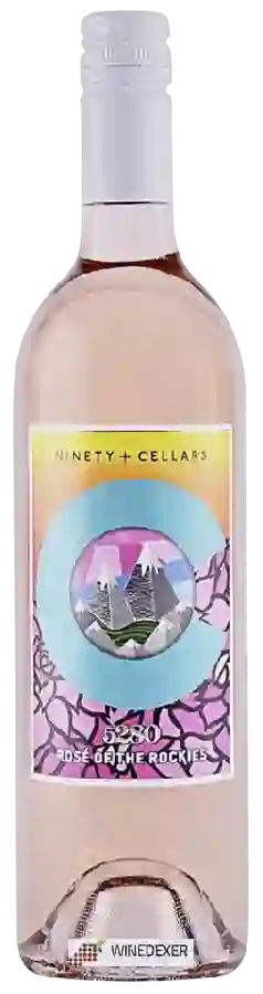 Winery 90+ Cellars - 5280 Rosé of The Rockies Winery 90+ Cellars - 5280 Rosé of The Rockies