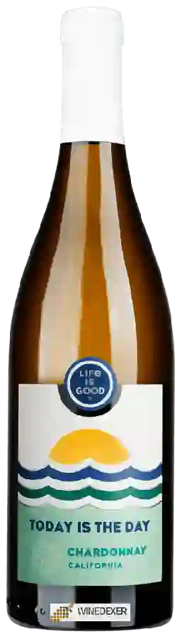 Winery 90+ Cellars - Life is Good Today is The Day Chardonnay Winery 90+ Cellars - Life is Good Today is The Day Chardonnay