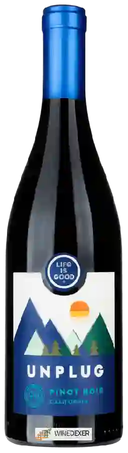 Winery 90+ Cellars - Life is Good Unplug Pinot Noir