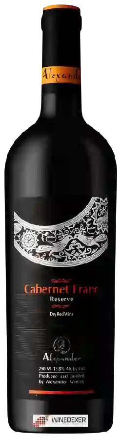 Alexander Winery - Reserve Cabernet Franc