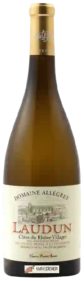 Domaine Allégret - Côtes-du-Rhône-Villages 'Laudun' Blanc Domaine Allégret - Côtes-du-Rhône-Villages 'Laudun' Blanc