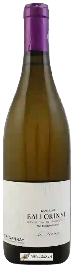 Domaine Ballorin - Marsannay 'Au Larrey' Domaine Ballorin - Marsannay 'Au Larrey'