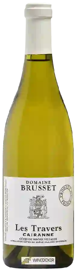 Winery Brusset - Les Travers Blanc Cairanne Winery Brusset - Les Travers Blanc Cairanne