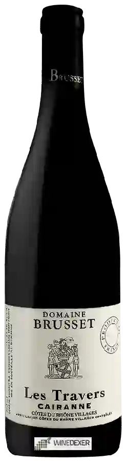 Winery Brusset - Les Travers Rouge Cairanne Winery Brusset - Les Travers Rouge Cairanne