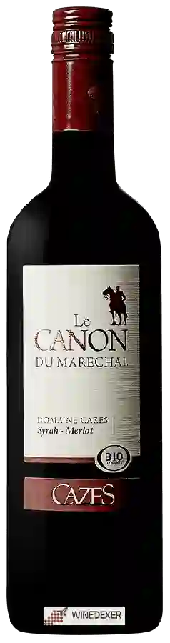 Winery Cazes - Le Canon du Maréchal Syrah - Merlot Winery Cazes - Le Canon du Maréchal Syrah - Merlot