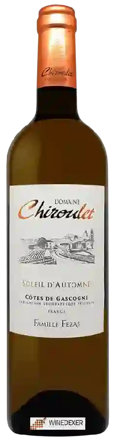 Domaine Chiroulet - Soleil d'Automne Côtes de Gascogne