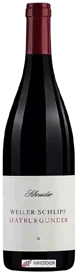 Winery Claus Schneider - Weiler Schlipf Spätburgunder