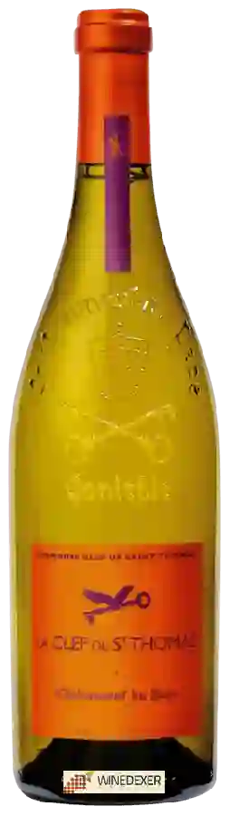 Domaine Clef de Saint Thomas - La Clef de St Thomas Châteauneuf-du-Pape Blanc Domaine Clef de Saint Thomas - La Clef de St Thomas Châteauneuf-du-Pape Blanc
