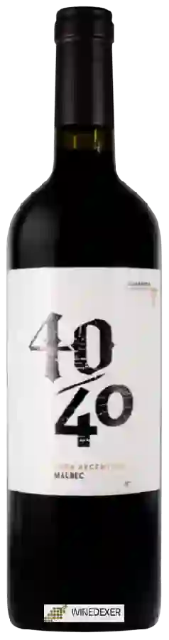Winery Cuarenta Cuarenta 40-40 - Malbec
