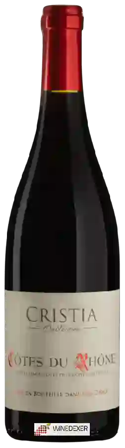 Domaine de Cristia - Collection Côtes du Rhône Rouge Domaine de Cristia - Collection Côtes du Rhône Rouge