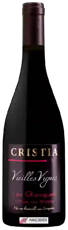 Domaine de Cristia - Côtes du Rhône Vieilles Vignes Les Garrigues