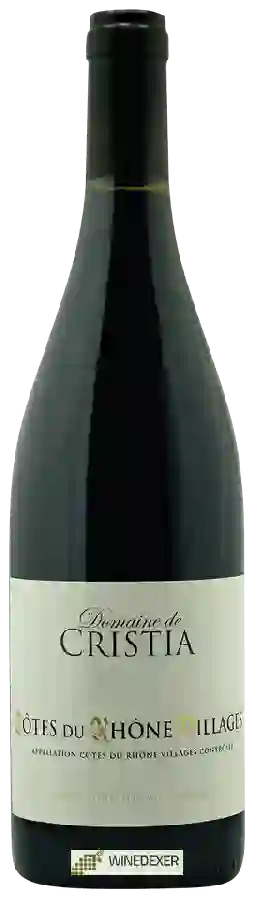 Domaine de Cristia - Côtes du Rhône Villages Rouge