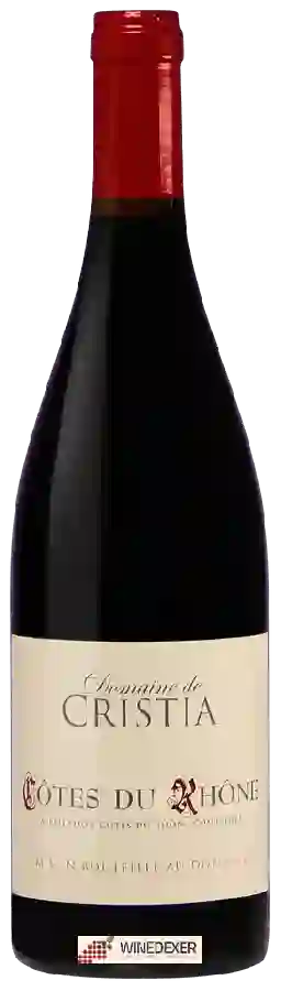 Domaine de Cristia - Côtes du Rhône Domaine de Cristia - Côtes du Rhône