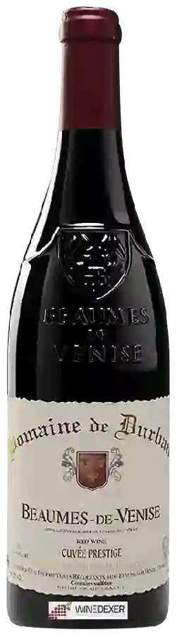 Domaine de Durban - Cuvée Prestige Beaumes-de-Venise Domaine de Durban - Cuvée Prestige Beaumes-de-Venise