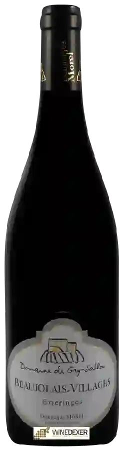 Domaine de Gry Sablon - Dominique Morel - Beaujolais-Villages Emeringes Domaine de Gry Sablon - Dominique Morel - Beaujolais-Villages Emeringes