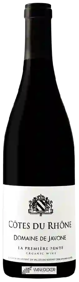 Domaine de Javone - La Première Pente Côtes du Rhône Rouge Domaine de Javone - La Première Pente Côtes du Rhône Rouge