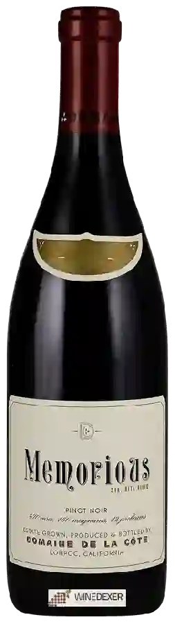 Domaine de la Côte - Memorious Pinot Noir Domaine de la Côte - Memorious Pinot Noir