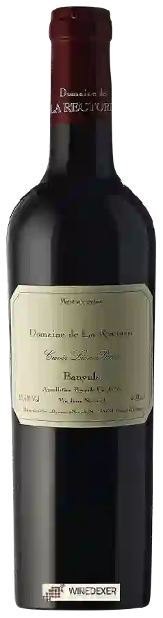 Domaine de la Rectorie - Cuvée Léon Parcé Banyuls Domaine de la Rectorie - Cuvée Léon Parcé Banyuls