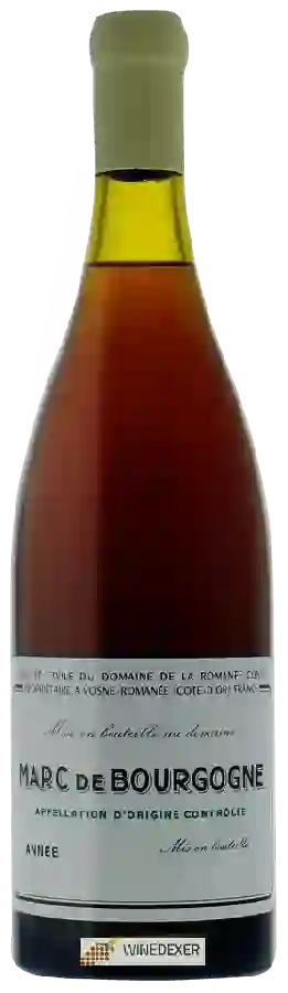 Domaine de La Romanée-Conti - Marc de Bourgogne Domaine de La Romanée-Conti - Marc de Bourgogne