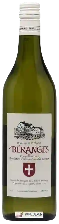 Cave de l'Hôpital - Beranges Cave de l'Hôpital - Beranges