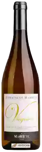 Domaine de Marotte - Le Viognier