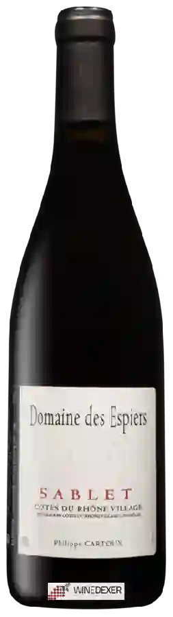 Domaine des Espiers - Côtes du Rhône Villages Sablet Domaine des Espiers - Côtes du Rhône Villages Sablet