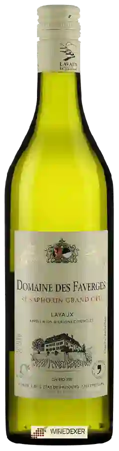 Domaine des Faverges - St Saphorin Grand Cru Rot