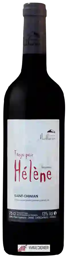 Domaine des Mathurins - Tango Pour Hélène Saint-Chinian Domaine des Mathurins - Tango Pour Hélène Saint-Chinian