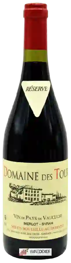 Domaine des Tours - Réserve Merlot - Syrah