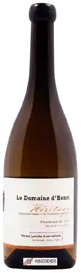 Le Domaine d'Henri - Héritage Chablis Premier Cru 'Fourchaume' Le Domaine d'Henri - Héritage Chablis Premier Cru 'Fourchaume'