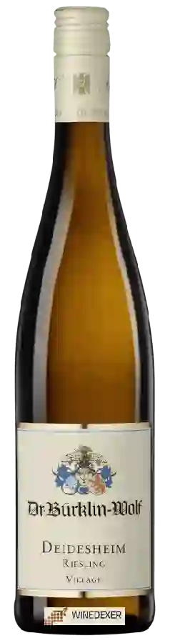 Winery Dr. Bürklin-Wolf - Deidesheim Village Riesling Winery Dr. Bürklin-Wolf - Deidesheim Village Riesling