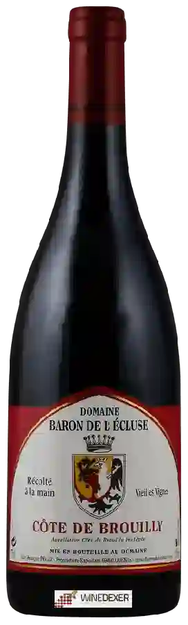 Domaine Baron de L'Ecluse - Côte de Brouilly Domaine Baron de L'Ecluse - Côte de Brouilly