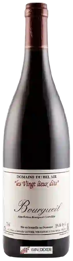 Domaine du Bel Air - Les Vingt Lieux dits Bourgueil Domaine du Bel Air - Les Vingt Lieux dits Bourgueil