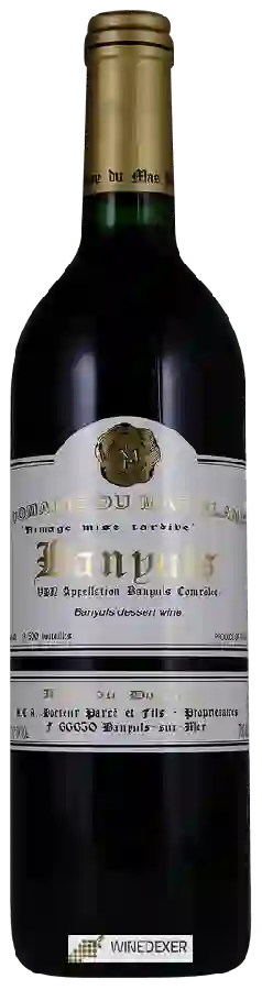 Domaine du Mas Blanc - Rimage-Mise Tardive Banyuls