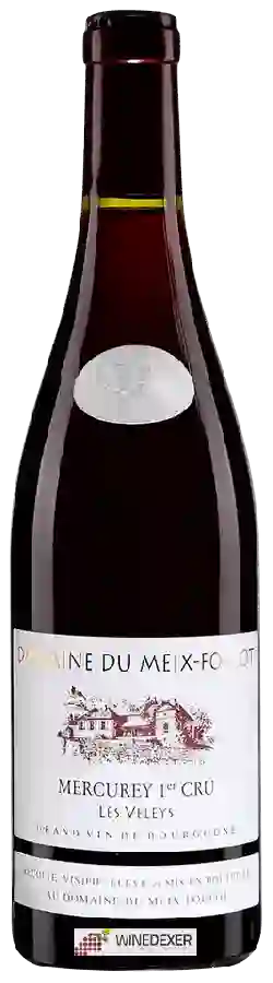 Domaine du Meix-Foulot - Les Veleys Mercurey 1er Cru Domaine du Meix-Foulot - Les Veleys Mercurey 1er Cru