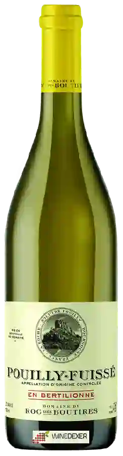 Domaine du Roc des Boutires - En Bertilionne Pouilly-Fuissé