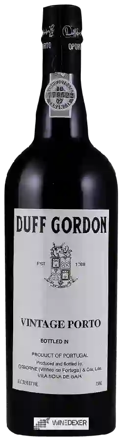 Winery Duff Gordon - Vintage Port Winery Duff Gordon - Vintage Port
