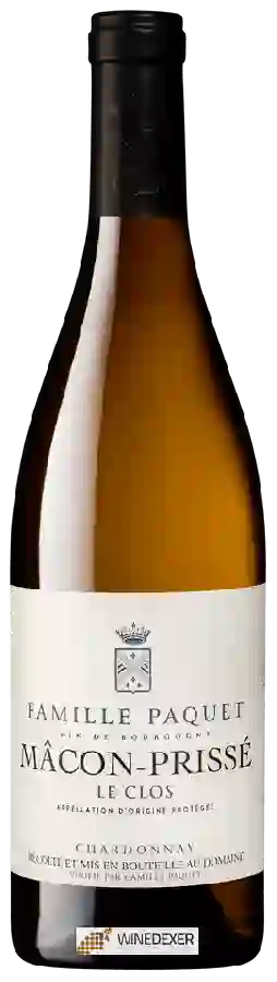 Domaine Famille Paquet - Mâcon-Prissé 'Le Clos' Domaine Famille Paquet - Mâcon-Prissé 'Le Clos'