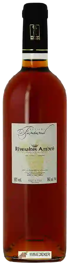 Domaine Fontanel - Rivesaltes Ambré Domaine Fontanel - Rivesaltes Ambré