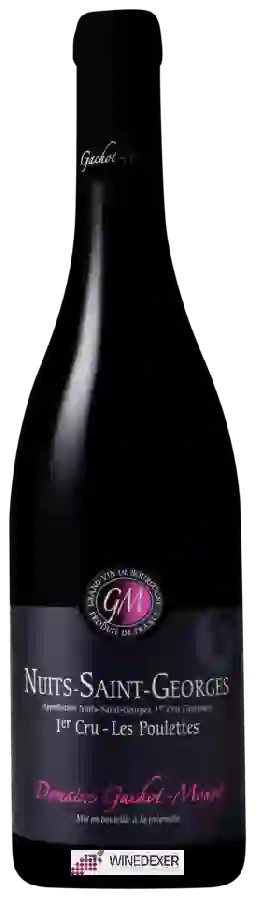 Domaine Gachot-Monot - Nuits-Saint-Georges 1er Cru Les Poulettes Domaine Gachot-Monot - Nuits-Saint-Georges 1er Cru Les Poulettes