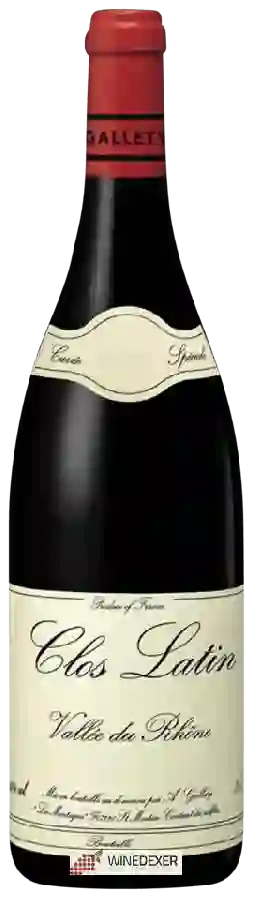 Domaine Gallety - Clos Latin Vallée du Rhône Domaine Gallety - Clos Latin Vallée du Rhône