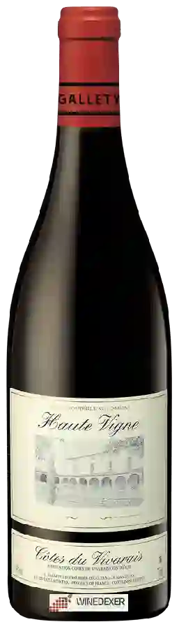 Domaine Gallety - Haute Vigne Côtes du Vivarais