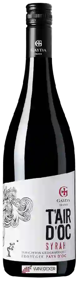 Winery Gayda - T'Air D'Oc Syrah Winery Gayda - T'Air D'Oc Syrah
