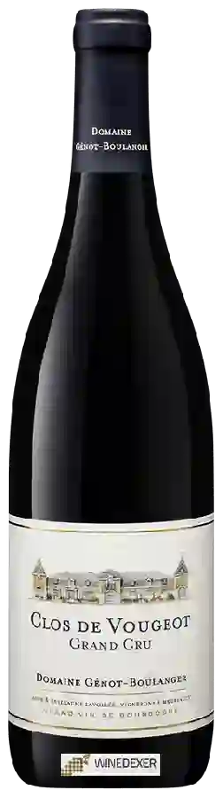 Domaine Génot-Boulanger - Clos de Vougeot Grand Cru Domaine Génot-Boulanger - Clos de Vougeot Grand Cru
