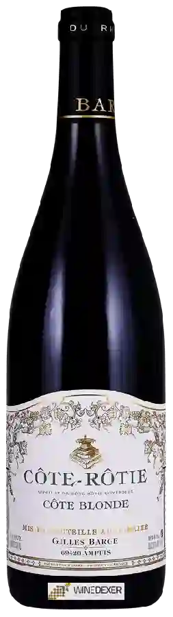 Winery Gilles Barge - Côte Blonde Côte-Rôtie