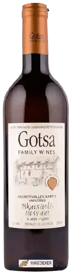 Winery Gotsa - Rkatsiteli - Mtsvane Winery Gotsa - Rkatsiteli - Mtsvane