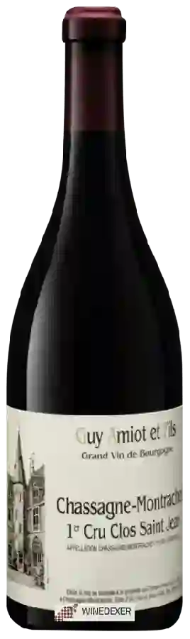 Winery Amiot Guy - Chassagne-Montrachet 1er Cru 'Clos Saint Jean' Rouge Winery Amiot Guy - Chassagne-Montrachet 1er Cru 'Clos Saint Jean' Rouge
