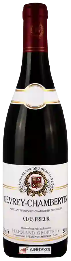 Winery Harmand-Geoffroy - Gevrey-Chambertin 1er Cru 'Clos Prieur' Winery Harmand-Geoffroy - Gevrey-Chambertin 1er Cru 'Clos Prieur'