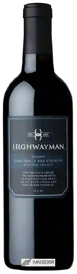 Winery Highway 12 - Highwayman Reserve Cabernet Sauvignon Winery Highway 12 - Highwayman Reserve Cabernet Sauvignon